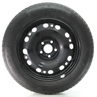 VW Polo 6C1 Winterräder Stahl Continental 185/60R15 DOT25 84T 6C0601027B/C - Bild 3