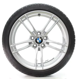 BMW M3 F80 M4 F82 F83 Winterräder M V-Speiche 641 Conti 255/35R19 2284907-8 - Bild 1