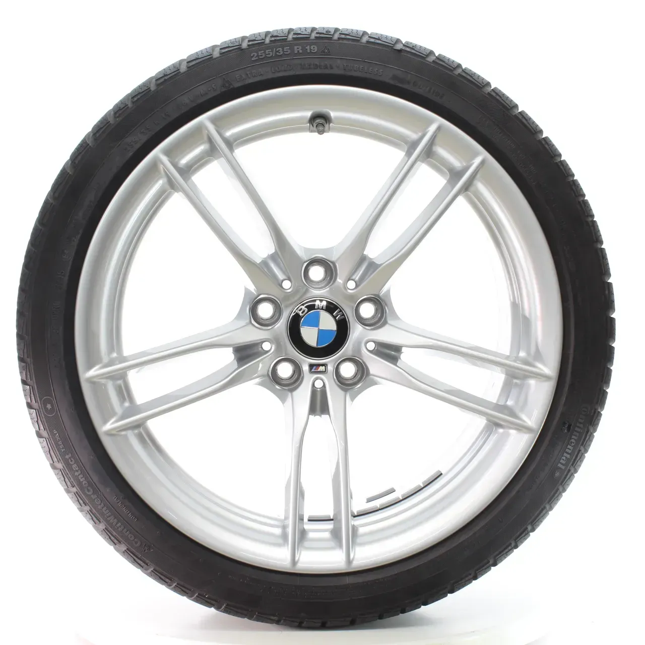 BMW M3 F80 M4 F82 F83 Winterräder M V-Speiche 641 Conti 255/35R19 2284907-8 - Bild 1
