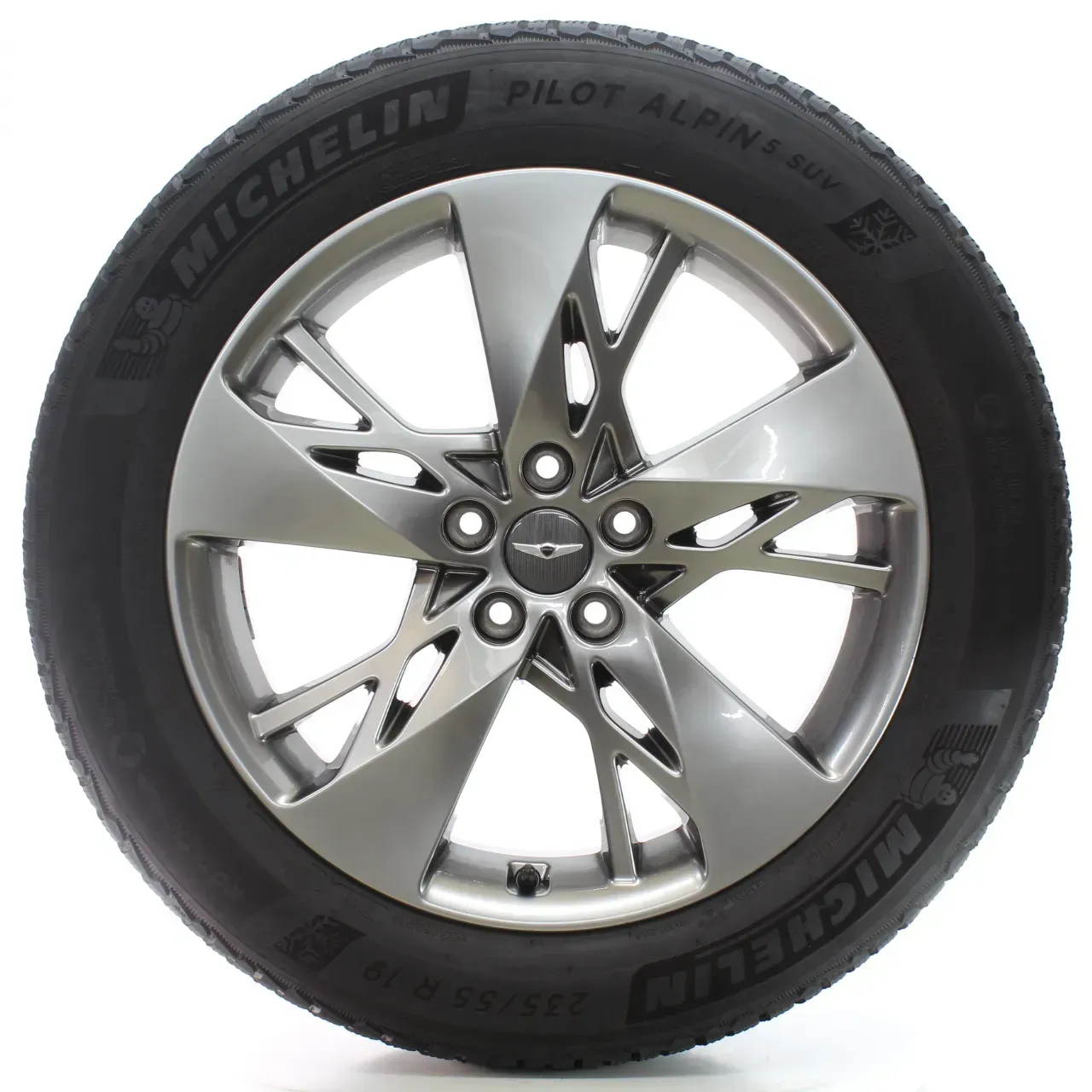 Genesis GV70 Winterräder 5-Speichen Michelin 235/55R19 DOT23 52910-AR110 - Bild 1