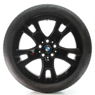 BMW 1er F70 Winterräder M Sternspeiche 968 Goodyear 195/50R18 93H DOT24 5A45271 - Bild 3