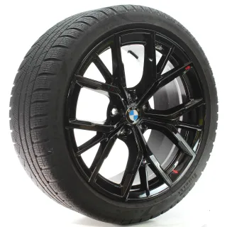 BMW 5er G30 G31 Winterräder M Y-Speiche 845 245/40-275/35R19 DOT23 8747405-6 - Bild 7