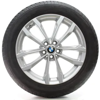 BMW X3 F97 X4 F98 Winterräder V-Speiche 691 Bridgestone 245/50R19 36116877325 - Bild 4