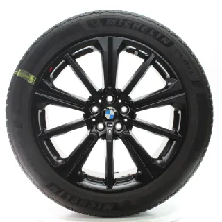 BMW X5 G05 X6 G06 Winterräder M Sternspeiche 748 Michelin 110V 275/45R20 6883765 - Bild 2