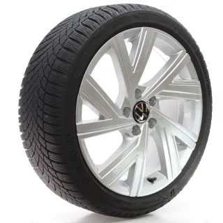 VW Golf 8 VIII CD1 Winterräder Bergamo Bridgestone 225/40R18 DOT25 5H0601025AB - Bild 6