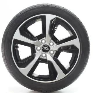 Audi A1 GB Sommerräder 5-Speiche Bicolor Bridgestone 215/45R17 DOT24 82A601025AH - Bild 3