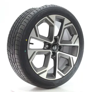 Hyundai Inster Sommerräder Bijanamu Grau Glanz Pirelli 205/45ZR17 88Y DOT24 NEU - Bild 6