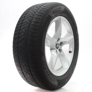 Audi Q7 4M Winterräder 5-Speichen-Stern-Design Pirelli 255/55R19 111H 4M0601025F - Bild 6