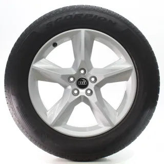 Audi Q7 4M Winterräder 5-Speichen-Stern-Design Pirelli 255/55R19 111H 4M0601025F - Bild 3