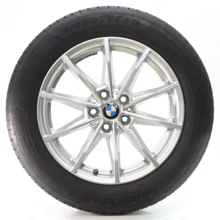 BMW 4er i4 G26 Winterräder V-Speiche 851 Silber Goodyear 225/55R17 101H 6896762 - Bild 4