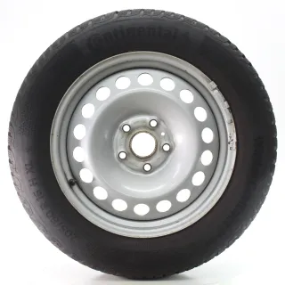 VW Caddy V SBA Winterräder Stahl Continental 205/60R16 96H DOT25 5R3601027/B - Bild 1