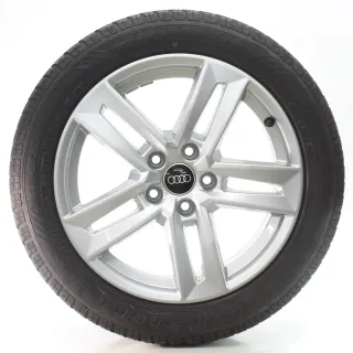 Audi A4 S4 8W Winterräder 5-Parallelspeichen Dunlop 225/50R17 DOT24 8W0601025P - Bild 1