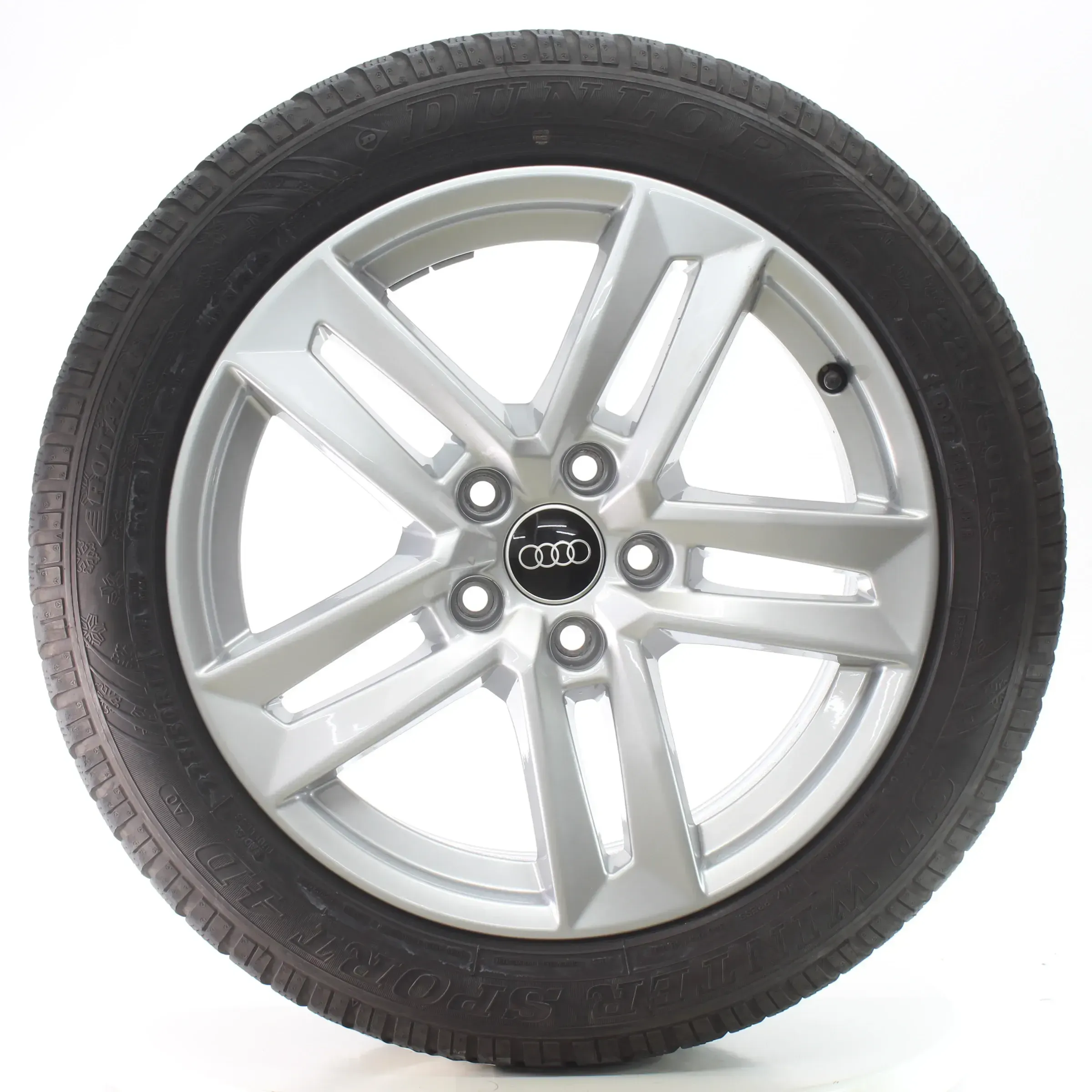 Audi A4 S4 8W Winterräder 5-Parallelspeichen Dunlop 225/50R17 DOT24 8W0601025P - Bild 1