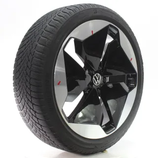 VW ID.3 E11 GTX Winterräder Sanya Schwarz Bridgestone 215/45R20 DOT25 10A601025T - Bild 6