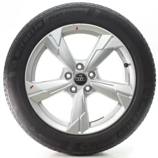 Audi A6 4K C8 Winterräder 5-Arm Michelin 225/55R18 102V DOT24 4K0601025D - Bild 4