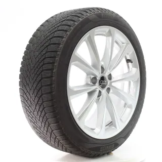 Audi A5 S5 FU Winterräder 5-Doppelspeichen Pirelli 235/45R18 DOT25 8B3601025D - Bild 6