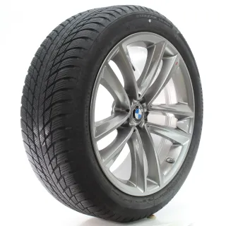 BMW 6er GT G32 7er G11 G12 Winterräder Doppelspeiche 630 245/45R19 102V 6881665 - Bild 6