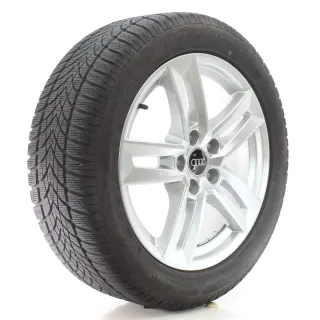 Audi A4 S4 8W Winterräder 5-Parallelspeichen Dunlop 225/50R17 DOT24 8W0601025P - Bild 6