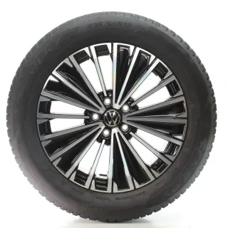 VW Tayron Tiguan III CT1 Winterräder Napoli Schwarz 235/55R18 DOT24 571601025K - Bild 4