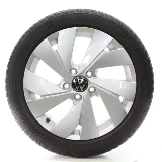 VW Golf 8 VIII CD1 Winterräder Belmont Bridgestone 205/50R17 DOT25 5H0601025B - Bild 3