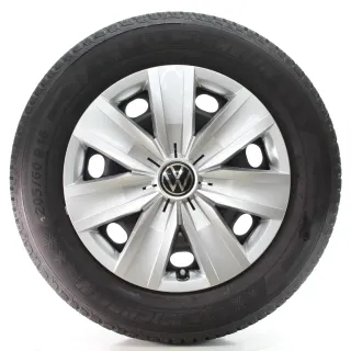 VW T-ROC A11 Audi Q2 GAB Winterräder Stahl Michelin 205/60R16 DOT24 5Q0601027CJ - Bild 2