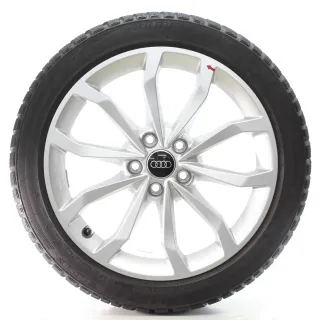 Audi A4 S4 8W Winterräder 10-Speichen V-Design 225/45R18 95H DOT24 8W0601025ED - Bild 4