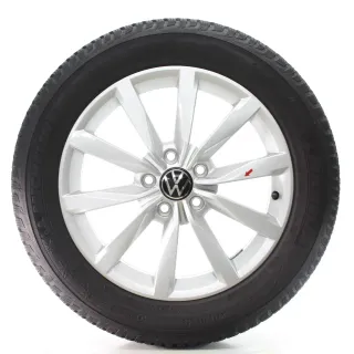 VW T-ROC A11 Winterräder Dijon Silber Michelin Alpin 5 215/55R17 94V 5G0601025K - Bild 3