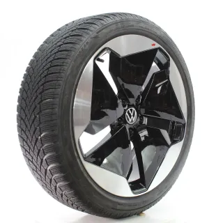 VW ID.3 E11 GTX Winterräder Sanya Schwarz Bridgestone 215/45R20 DOT25 10A601025T - Bild 6