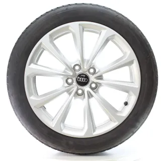 Audi A5 S5 FU Winterräder 5-Doppelspeichen Goodyear 235/45R18 DOT25 8B3601025D - Bild 2