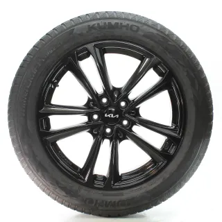 KIA EV6 Sorento II III IV Winterräder Schwarz Kumho 235/55R19 DOT24 KBA54133 - Bild 1