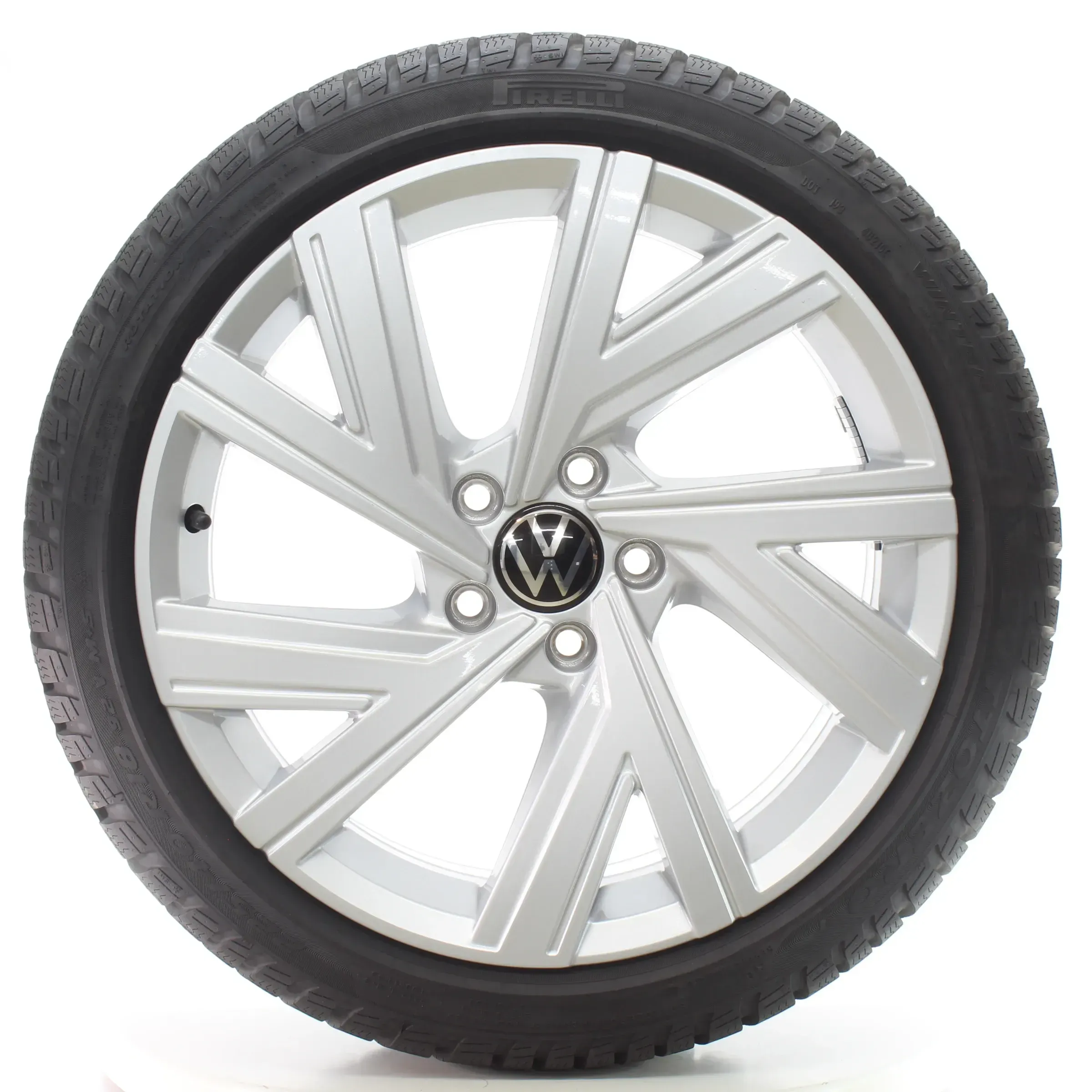 VW Golf 8 VIII GTD GTI R Winterräder Bergamo Pirelli 225/40R18 DOT25 5H0601025AB - Bild 1
