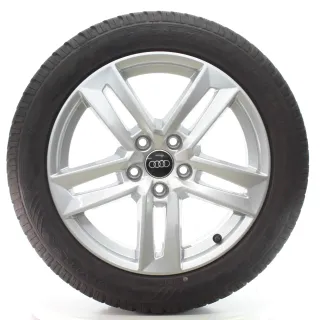 Audi A4 S4 8W Winterräder 5-Parallelspeichen Dunlop 225/50R17 DOT24 8W0601025P - Bild 3