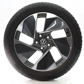 VW ID.3 E11 Winterräder East Derry Grau Semperit 215/55R18 DOT23 10A601025C - Bild 4