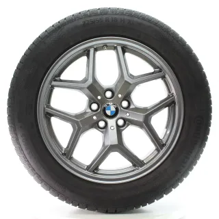 BMW 5er G60 G61 Winterräder Y-Speiche 932 Conti 225/55R18 102H DOT23 5A324D5 - Bild 3