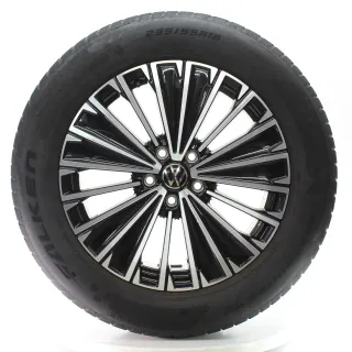 VW Tayron Tiguan III CT1 Winterräder Napoli Schwarz 235/55R18 DOT24 571601025K - Bild 3