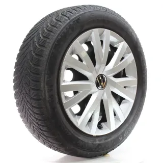 VW Golf 8 VIII CD1 CG5 Winterräder Stahl Semperit 205/55R16 DOT25 5Q0601027CP/CQ - Bild 6