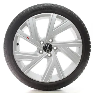 VW Golf 8 VIII CD1 CG5 Winterräder Bergamo Bridgestone 225/40R18 5H0601025AB - Bild 4
