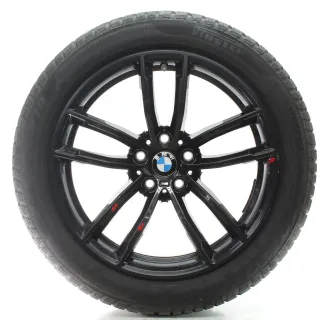 BMW 5er G30 G31 Winterräder M Doppelspeiche 662 Pirelli 245/45R18 DOT25 8093915 - Bild 2