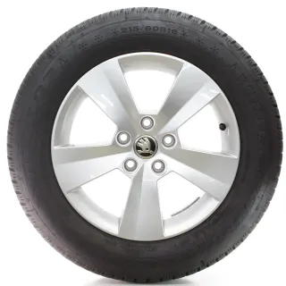Skoda Superb III 3V Winterräder Orion Dunlop 215/60R16 95H 3V0601025AC - Bild 1