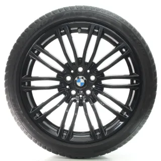 BMW 5er G30 G31 Winterräder M Doppelspeiche 664 Pirelli 245/40R19 DOT23 7855085 - Bild 1