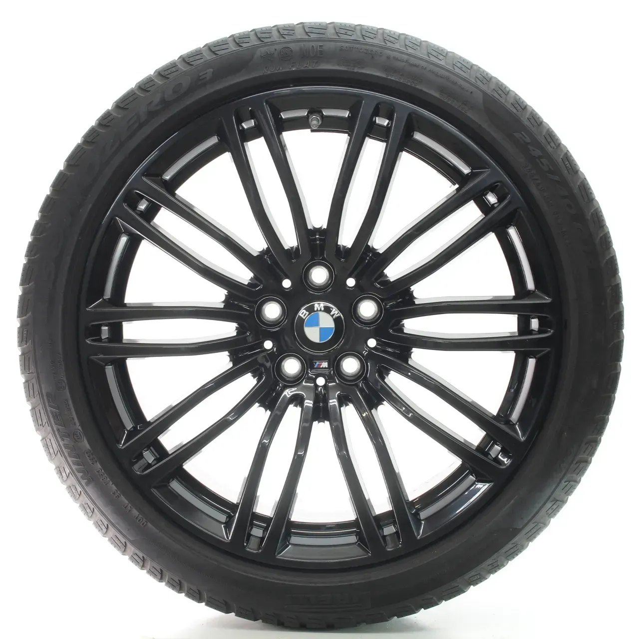 BMW 5er G30 G31 Winterräder M Doppelspeiche 664 Pirelli 245/40R19 DOT23 7855085 - Bild 1