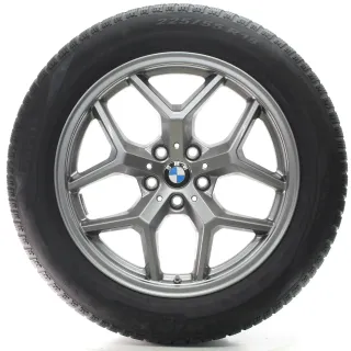 BMW 5er G60 G61 Winterräder Y-Speiche 932 Pirelli 225/55R18 102H DOT24 5A324D5 - Bild 1