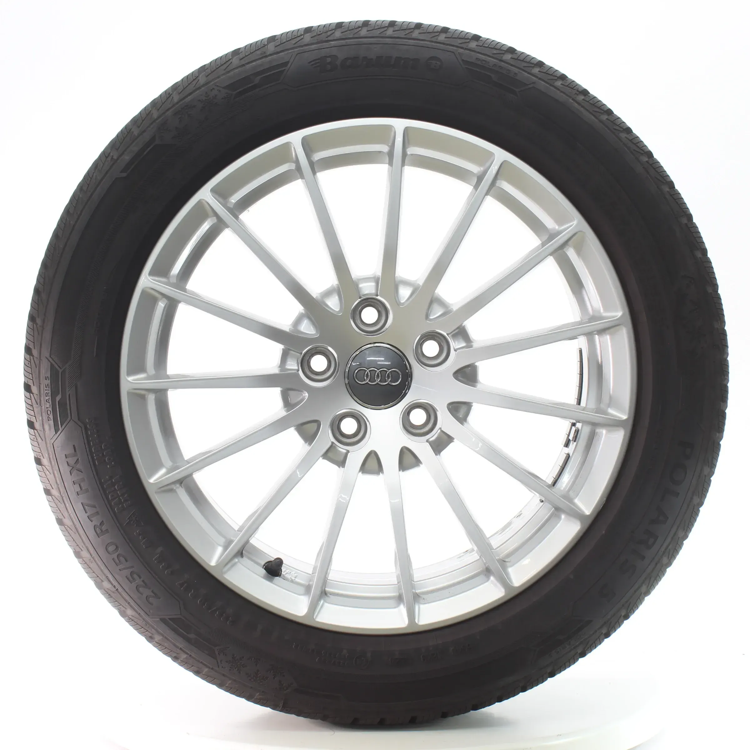 Audi A5 S5 F5 Winterräder 15-Speichen Barum 225/50R17 98H XL DOT24 8W0601025AE - Bild 1