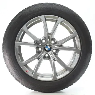 BMW 2er G42 3er G20 G21 Winterräder V-Speiche 776 Conti 225/50R17 DOT25 6883518 - Bild 4