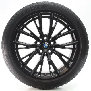 BMW 3er G20 G21 Winterräder Doppelspeiche 796 M Pirelli 225/45R18 6885305-6 - Bild 3