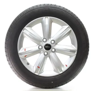 MINI Countryman F60 Winterräder JCW Star Spoke 539 Bridgestone 205/60R17 6856041 - Bild 2
