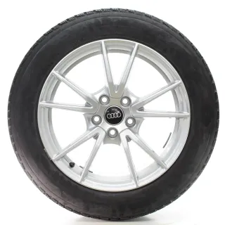 Audi A5 FU B10 Winterräder 5-Doppelspeichen Goodyear 215/55R17 DOT24 8B3601025 - Bild 1
