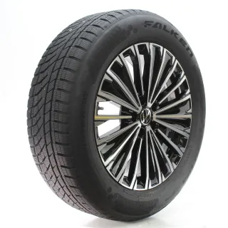 VW Tiguan CT1 Winterräder Napoli Schwarz Glanz Falken 235/55R18 DOT24 571601025K - Bild 6