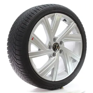 VW Golf 8 VIII GTI R Winterräder Bergamo Bridgestone 225/40R18 92V 5H0601025AB - Bild 6