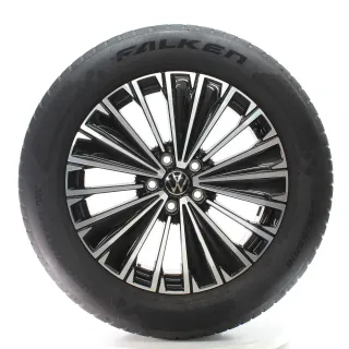 VW Tiguan CT1 Winterräder Napoli Schwarz Falken 235/55R18 104H DOT25 571601025K - Bild 1